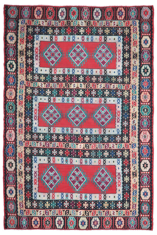 Ethnic Navajo - Vintage Kilim Area Rug