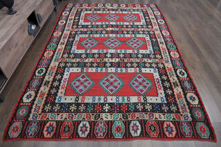 Ethnic Navajo - Vintage Kilim Area Rug - Thumbnail