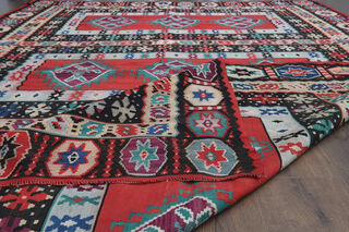 Ethnic Navajo - Vintage Kilim Area Rug - Thumbnail