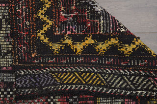 Vintage Turkish Cacim Kilim Rug - Thumbnail