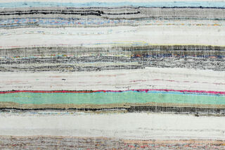 Turkish Vintage Area Kilim Rug - Thumbnail