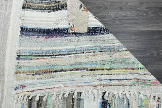 Turkish Vintage Area Kilim Rug - Thumbnail