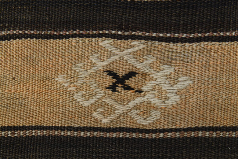 Turkish Vintage Brown Rug