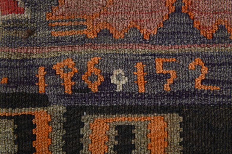 Turkish Wide Flatweave Runner Rug