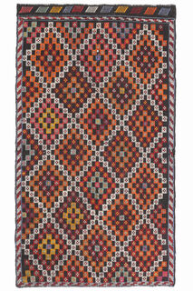 Turkish Kilim Area Rug - Thumbnail