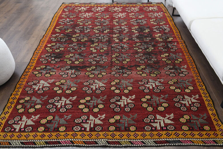 Turkish Vintage Area Rug