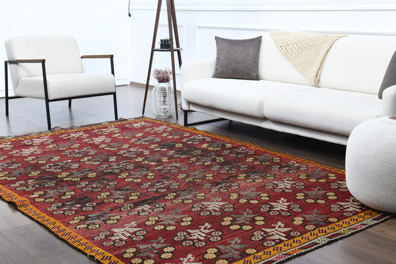 Turkish Vintage Area Rug