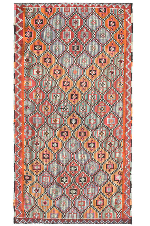 Turkish Vintage Area Rug