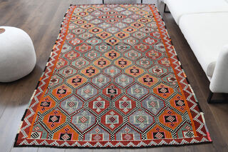 Turkish Vintage Area Rug - Thumbnail