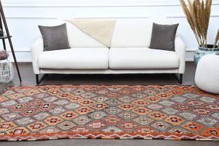 Turkish Vintage Area Rug - Thumbnail