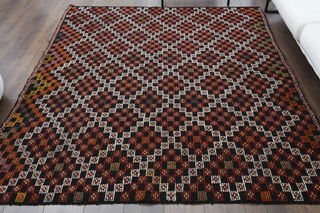 Turkish Kilim Area Rug - Thumbnail