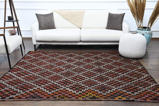 Turkish Kilim Area Rug - Thumbnail