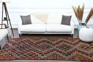 Turkish Vintage Area Rug - Thumbnail