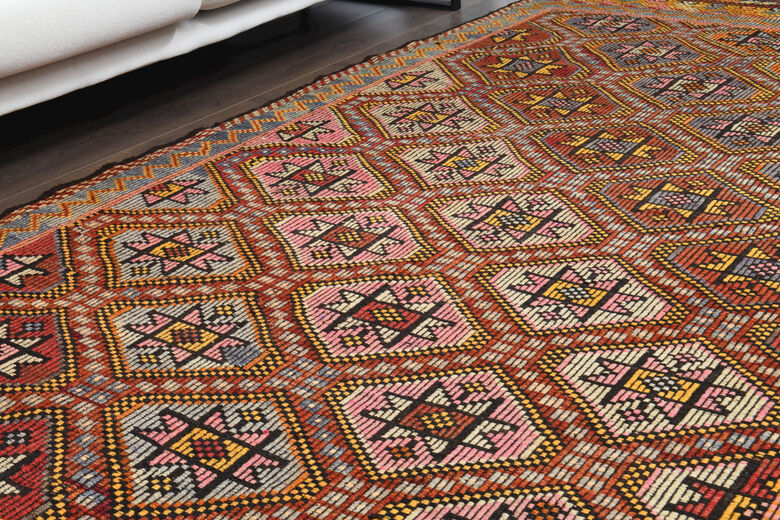 Turkish Vintage Area Rug