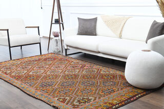 Turkish Vintage Area Rug - Thumbnail