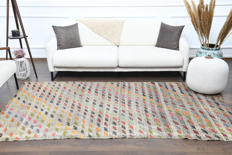 Ikat Kilim Rug