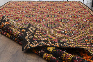 Kilim Vintage Area Rug - Thumbnail