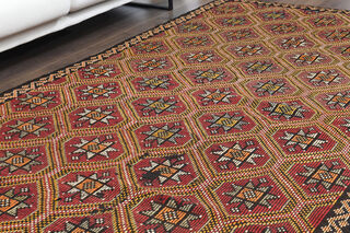 Kilim Vintage Area Rug - Thumbnail