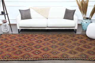 Kilim Vintage Area Rug - Thumbnail