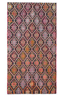 Turkish Vintage Kilim Rug - Thumbnail