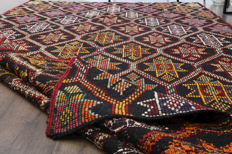 Turkish Vintage Kilim Rug