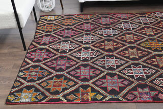 Turkish Vintage Kilim Rug - Thumbnail