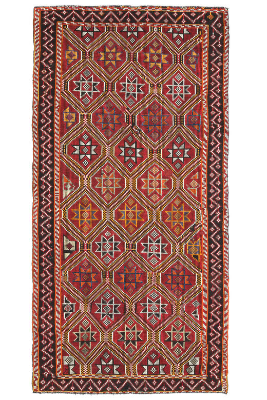 Royal Red Vintage Turkish Rug