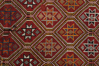 Royal Red Vintage Turkish Rug - Thumbnail