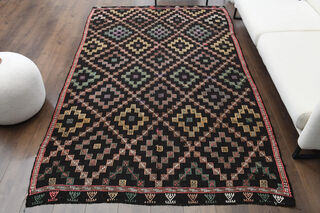 Flatweave Handmade Area Rug - Thumbnail