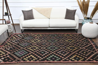 Flatweave Handmade Area Rug - Thumbnail