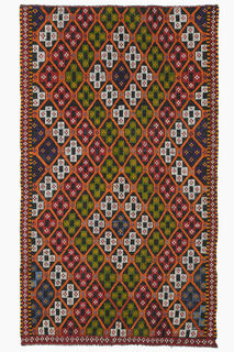 Kilim Vintage Area Rug - Thumbnail