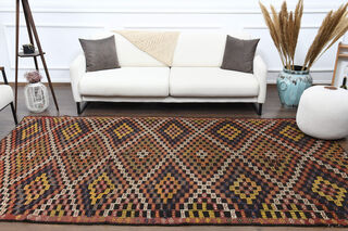 Turkish Vintage Area Rug - Thumbnail