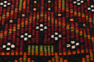 Flatweave Handmade Vintage Rug - Thumbnail