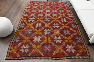 Turkish Vintage Area Rug - Thumbnail