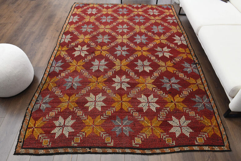 Turkish Vintage Area Rug