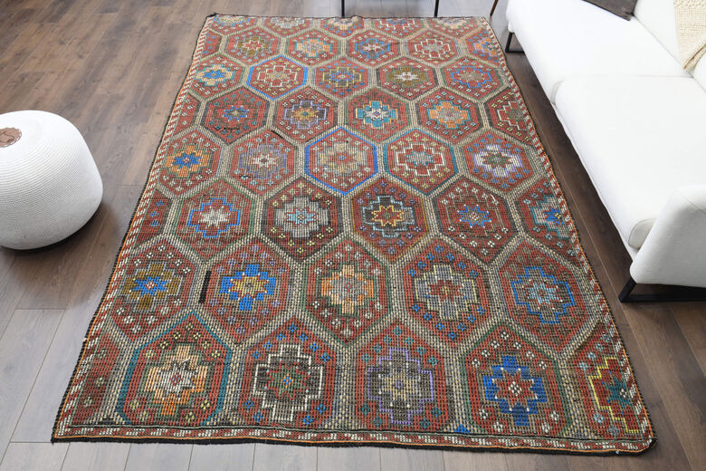 Flatwoven Vintage Area Rug