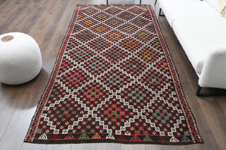 Rustic Flatweave Carpet - Thumbnail