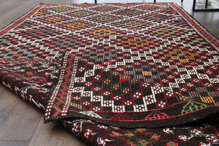 Rustic Flatweave Carpet - Thumbnail