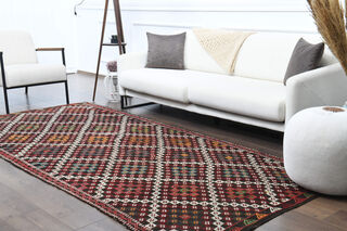 Rustic Flatweave Carpet - Thumbnail