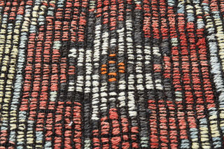 Turkish Vintage Ikat Rug - Thumbnail