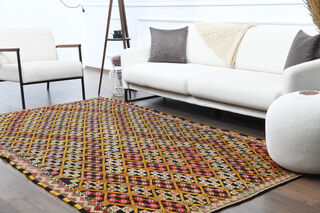 Turkish Vintage Area Rug - Thumbnail