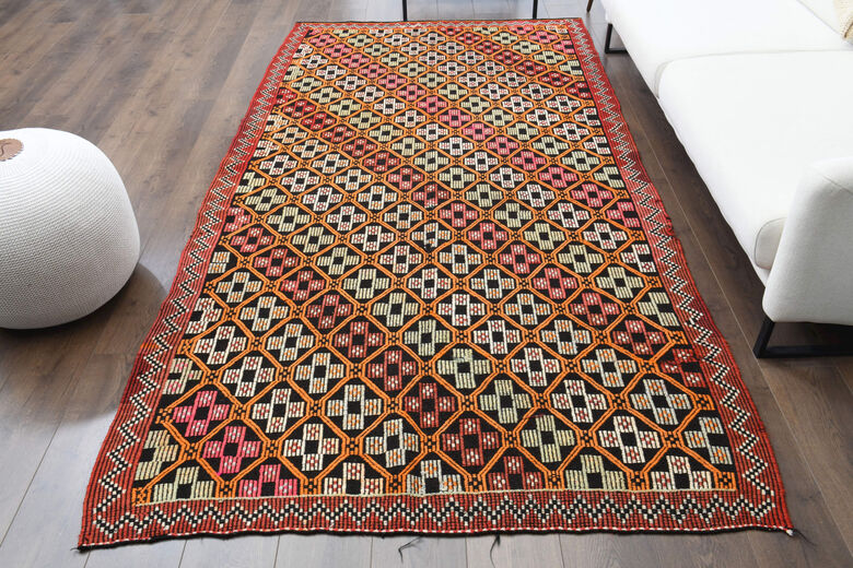 Turkish Vintage Area Rug