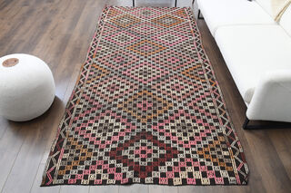 Turkish Vintage Area Rug - Thumbnail