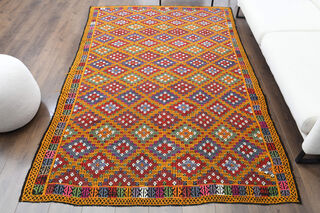 Turkish Vintage Area Rug - Thumbnail