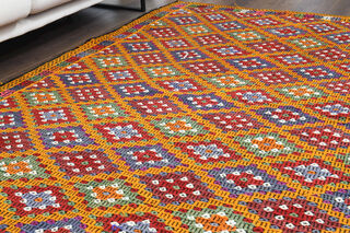 Turkish Vintage Area Rug - Thumbnail