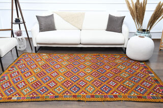 Turkish Vintage Area Rug - Thumbnail