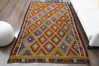 Turkish Vintage Area Rug - Thumbnail