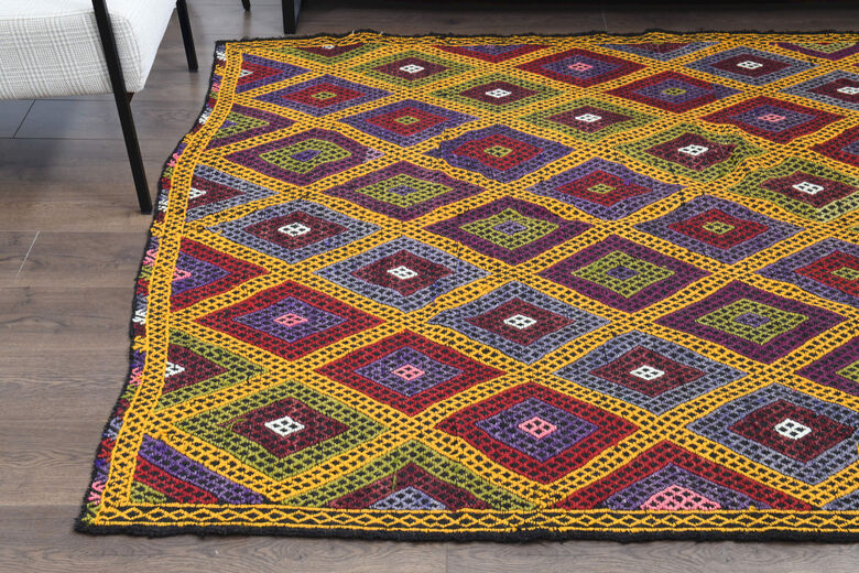 Turkish Vintage Area Rug