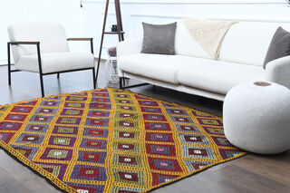 Turkish Vintage Area Rug - Thumbnail