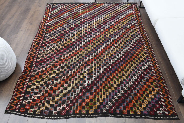 Turkish Vintage Area Rug